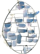 Easter Egg 2 - Contemporary Art by K Rattray, Toronto, Ontario, Canada